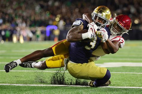 usc vs notre dame score|notre dame vs usc highlights.